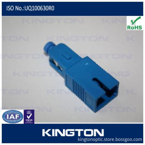 10dB SC attenuator male to female fiber optic attenuator